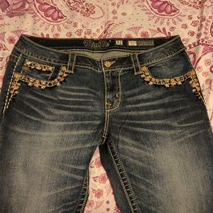 32X32 Floral Miss Me Jeans